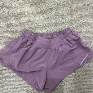 Lululemon Hotty Hot shorts 2.5” Lavender Lux
